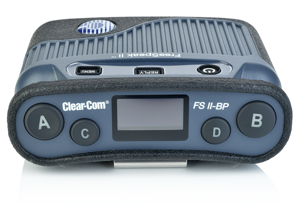 FSII-BP19-X4-US FREESPEAK II DIGITAL WIRELESS BELTPACK WITH XLR4M HEADSET CONNECTOR/INCLUDES 4 TALK & LISTEN BUTTONS